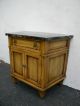 Pair Of Mid - Century Marble - Top Nightstands / End Tables / Side Tables 3051 Post-1950 photo 3