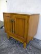 Pair Of Mid Century Walnut Nightstands / Side Tables 1816 Post-1950 photo 7