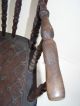 Antique Child ' S Pressed Back Chair With Turned Spindles Condition 1900-1950 photo 7