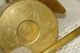 Antique Brass Fire Starter W/ Pumice Stone Pestle From Mitchell Canada 2 Pc Set Hearth Ware photo 3
