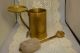 Antique Brass Fire Starter W/ Pumice Stone Pestle From Mitchell Canada 2 Pc Set Hearth Ware photo 7