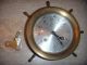 Schatz Bell Clock Brass Working Well Mariner,  Ships Clocks photo 1