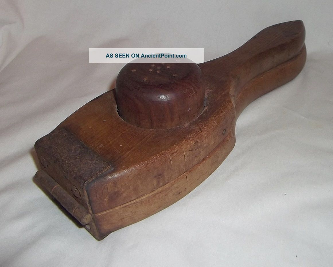 Antique Handmade 1800 ' S Primitive Lemon Squeezer Juicer Vtg Wood Kitchen Utensil Primitives photo