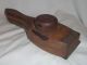Antique Handmade 1800 ' S Primitive Lemon Squeezer Juicer Vtg Wood Kitchen Utensil Primitives photo 1