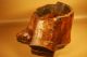 Japanese Antique Natural Wood Hibachi Vase Ikebana Flower Pot, Vases photo 3