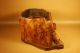 Japanese Antique Natural Wood Hibachi Vase Ikebana Flower Pot, Vases photo 5