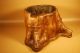 Japanese Antique Natural Wood Hibachi Vase Ikebana Flower Pot, Vases photo 6
