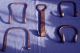 Rare Of 5 Antique French Wrought Iron Hearth Cauldron Hooks,  Circa 1800 Metalware photo 3