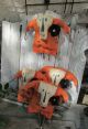 4 Primitive Halloween Orange Frank N Stein Ornies Primitives photo 4