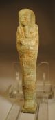 Authentic Ancient Egyptian Faience Shabti - C.  664 - 332 B.  C Egyptian photo 1