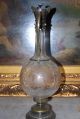 Danish Madsen Baagues 1800 ' S Victorian Silver Plate Mounted Crystal Wine Carafe Decanters photo 2