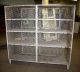 Industrial Metal Cabinet With Locking Cage Doors Unknown photo 4