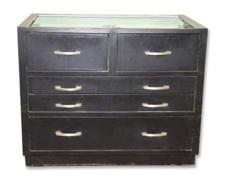Metal Art Cabinet Base With Wide Drawers photo