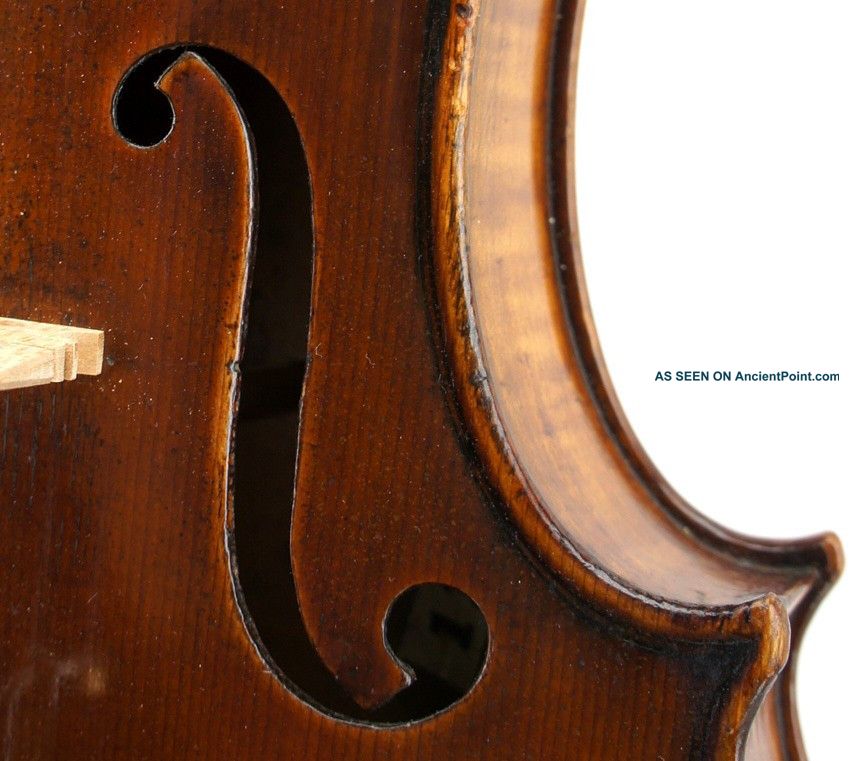 Fine,  Late Cremonese Composite,  19th Century Antique Italian Violin - String photo