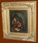 18c Oil Painting On Panel Dentist Extracting Childs Tooth Student Of Gerrit Dou Dentistry photo 9