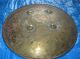 Indo Persian Decorative शिकार Brass Shield Or Dhal India photo 3