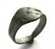 Finest Circa.  600 A.  D British Anglo Saxon Period Ae Bronze Ring.  Vf British photo 1