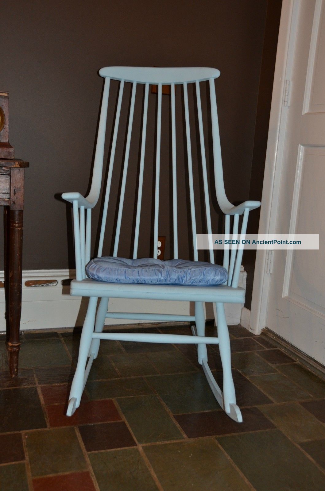 Windsor Comb - Back Rocking Chair With Continuous Arms Country Shabby Chic Rocker Unknown photo