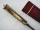 A 19th C Dagger With Gold Damascened Work With Fine Wootz Steel. Middle East photo 6