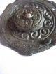 550 A.  D Large British Anglo Saxon Period Ae Bronze & Silver Shield Apex Mount.  Vf British photo 4