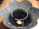 Primitive Punched Tin Oil Lamp Shade Heavy Gauge Snowflake Pattern. . . Primitives photo 2