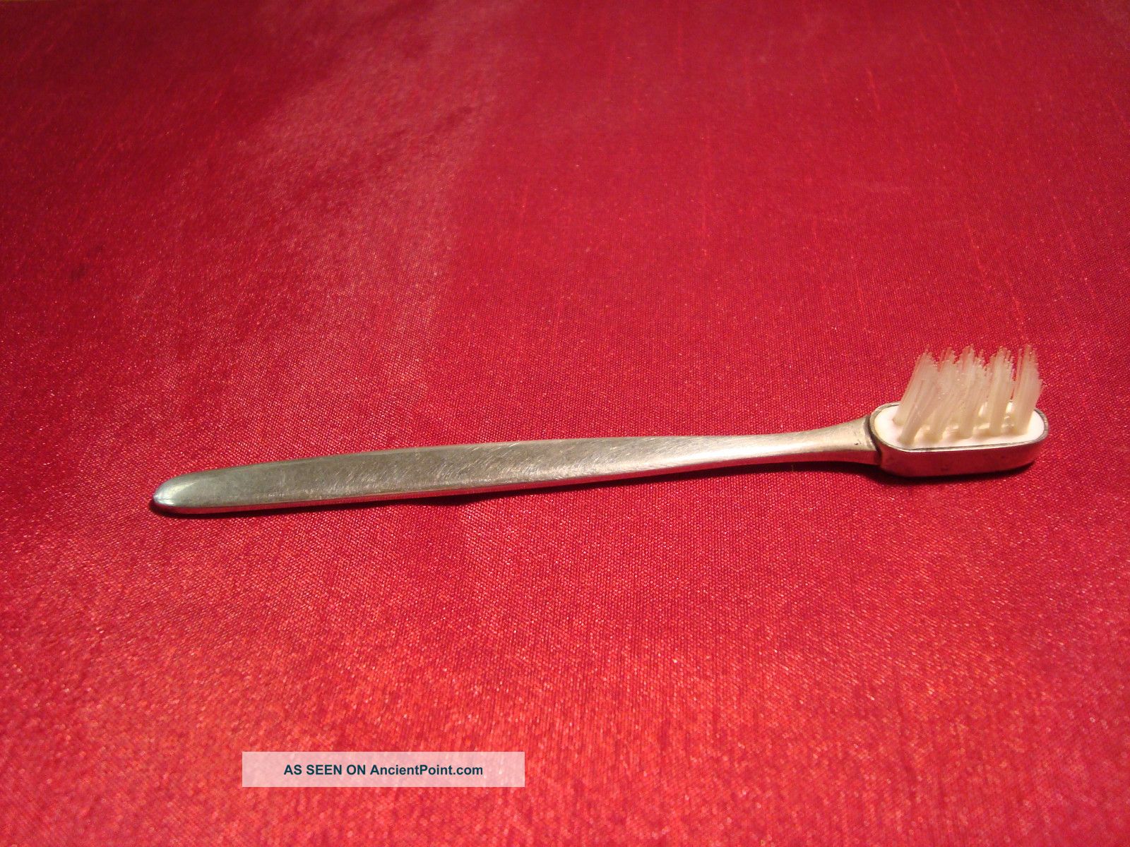 Vintage Sterling Silver Child ' S Toothbrush Other photo