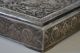 Finest Quality Persian Silver Box Deeply Chased Birds Of Paradise Signed 582 Gr Middle East photo 4