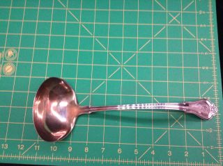 Villa Norfolk Soup Punch Ladle By Gorham Sterling Silver 11 Inch 152 Grams photo