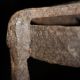 Antique Forged Iron Hand Wrought Fireplacetrivet; 18th Century Kettle Stand Old Primitives photo 7