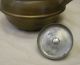 Ca 1900 Brass Teapot Tea Kettle Wood Handle & Knob Triangle Spout Saugatuck Mi Metalware photo 8