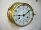 Vintage Schatz Swift Marine Ships Clock Excellent Working Condition Clocks photo 9