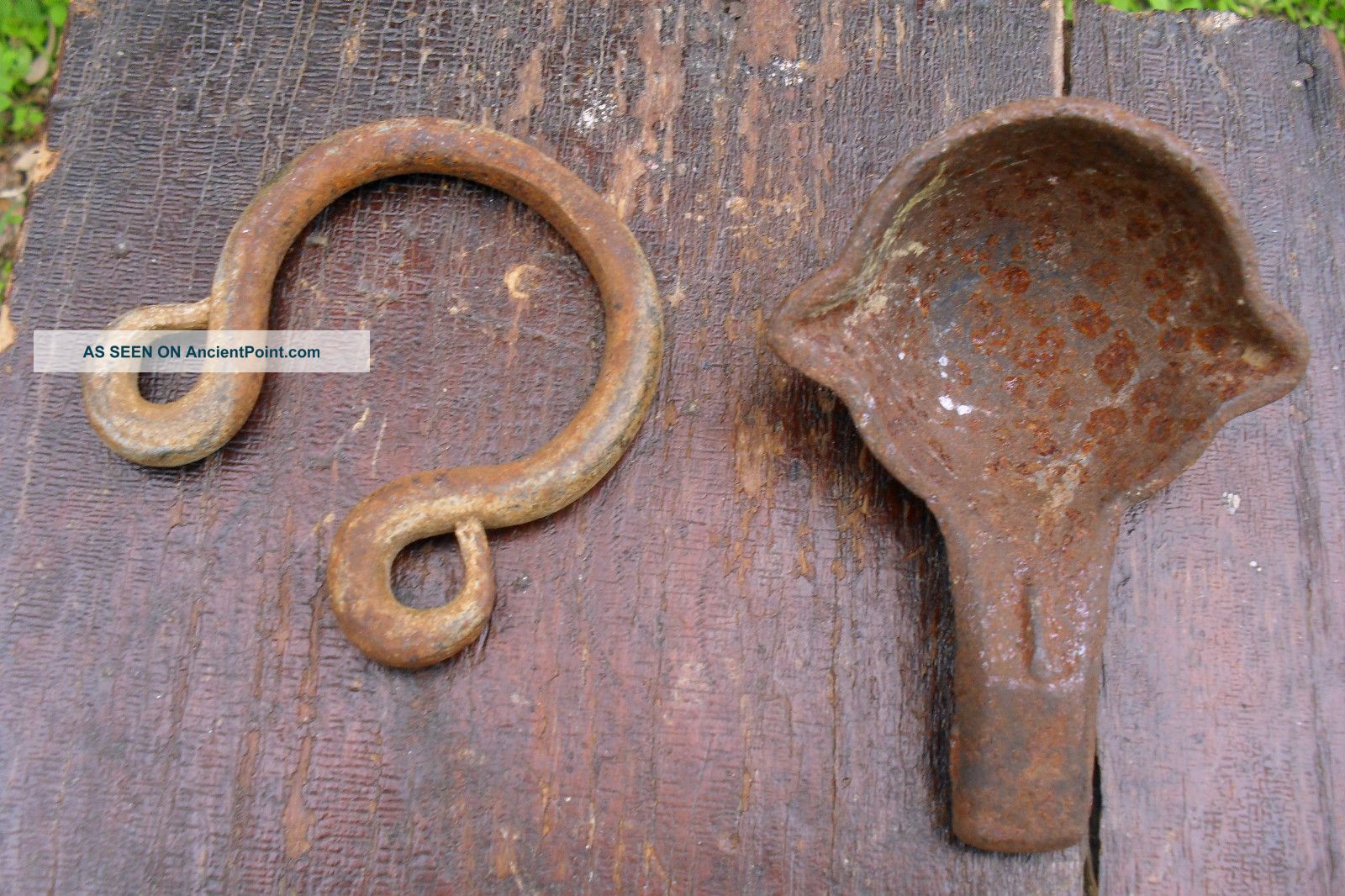 18 Century Slave Artifact Boston Harbor Dive Find Plus Extra Primitives photo