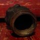 Antique Primitive Zombie Head Solid Copper Mold Cast Rubber Toy Primitives photo 2