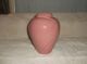 Haeger Art Deco Style American Art Pottery Pink Rose Glaze Jar Vase Minty Art Deco photo 1