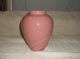 Haeger Art Deco Style American Art Pottery Pink Rose Glaze Jar Vase Minty Art Deco photo 5