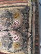 Early Beaded Upohlstered Covered Victorian Foot Stool 1800-1899 photo 4
