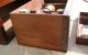 Antique Georgian Early 19thc Mahogany Doctors Apothecary Cabinet Box Boxes photo 4