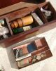 Antique Georgian Early 19thc Mahogany Doctors Apothecary Cabinet Box Boxes photo 7