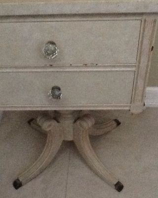 Vintage Carved Detailed Nightstand End Bed Side Table Pick Up Torrance,  Ca photo