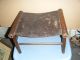 Antique Late 1800s Wood&bentwood Small French Country Stool Child ' S Chair 1800-1899 photo 3