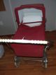Vintage 1970 ' S Peg Perego Pram Carriage & Stroller Combo Italy Red/marroon Baby Carriages & Buggies photo 1