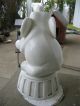 Large White Marble Elephant Statue Hand Carved Imp: Vietnam Mint 2000 Pair Other photo 3