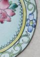 Chinese Early Republic (1920s) Enamelware Floral Scene Petite Plate Plates photo 5