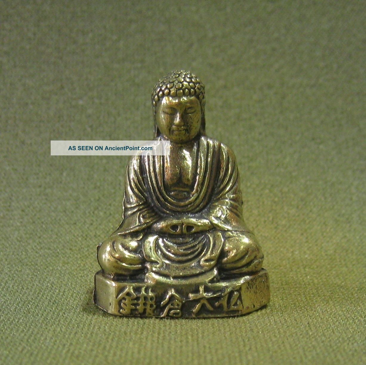 Holy Buddha Chinese Style Lucky Safety Sacred Charm Thai Amulet Amulets photo