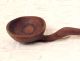 Antique Vtg Primitive Wooden Spoon Amazing Design,  Wood,  & Grain Mid Century? Primitives photo 4