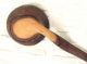 Antique Vtg Primitive Wooden Spoon Amazing Design,  Wood,  & Grain Mid Century? Primitives photo 7