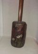 Antique Wooden Hand Painted Country Butter Churn 42 
