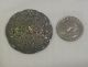 Antique Silver Gilt Brass Pierced/filigree Shank Button - 1 5/8 