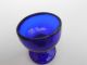 Early 20th C.  Cobalt Blue Glass Pedestal Eye Bath/cup Other photo 3