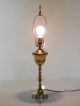 Vintage Brass,  Baldwin Colonial Williamsburg Style Table Desk Lamp Candlestick Lamps photo 1
